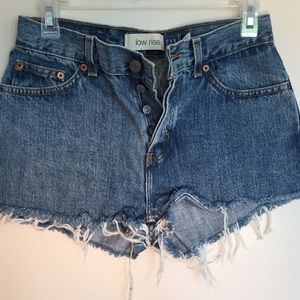 VINTAGE GAP cutoffs jean shorts